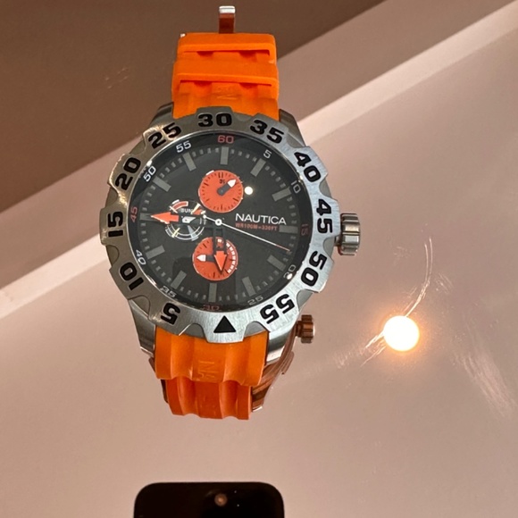 Nautica sport watch Orange color - Picture 3 of 6